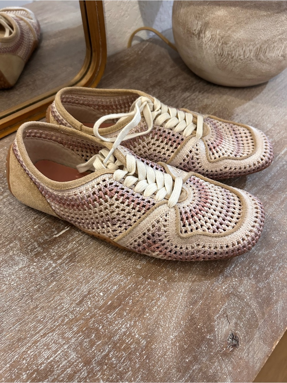 New Free People Crochet Low Pro Sneakers - Picture 3 of 6